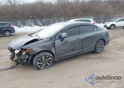2013 Honda Civic Lx из США, поврежденный, VIN 2HGFB2F57DH581776